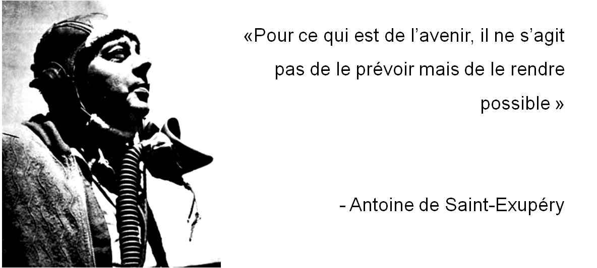 Antoine de St Exupery avenir